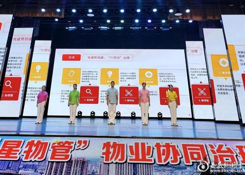 廖家社區(qū)參加 星物管 物業(yè)協(xié)同治理大比武
